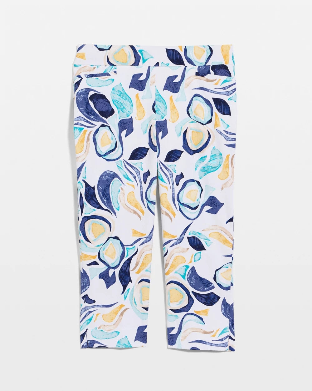 Chico's Brigitte™ Slim Handpainted Pull-On Capri