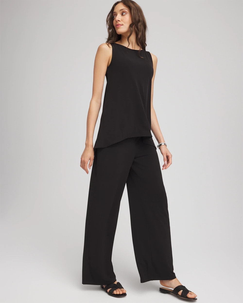 Chico's Travelers™ Knit Wide-Leg Pants