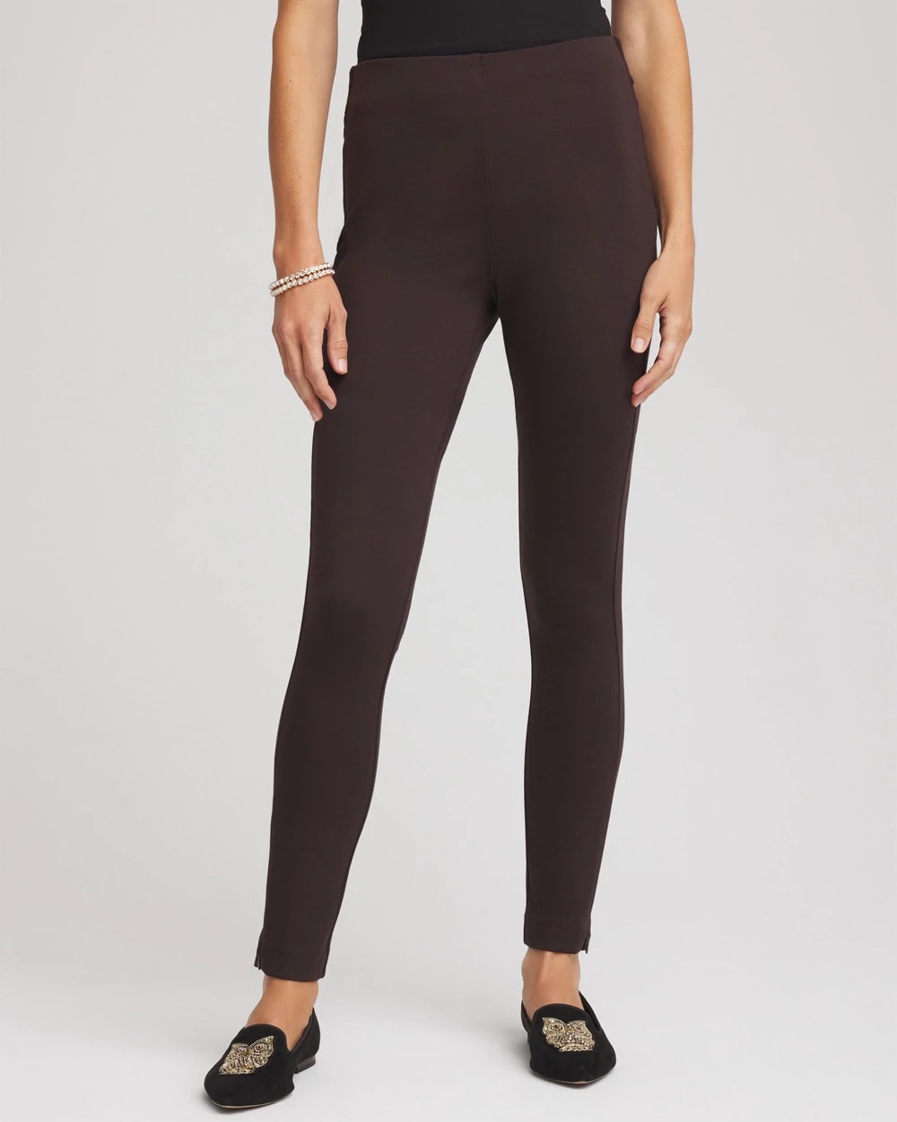 Chico's Juliet Slim Zip-Ankle Leggings