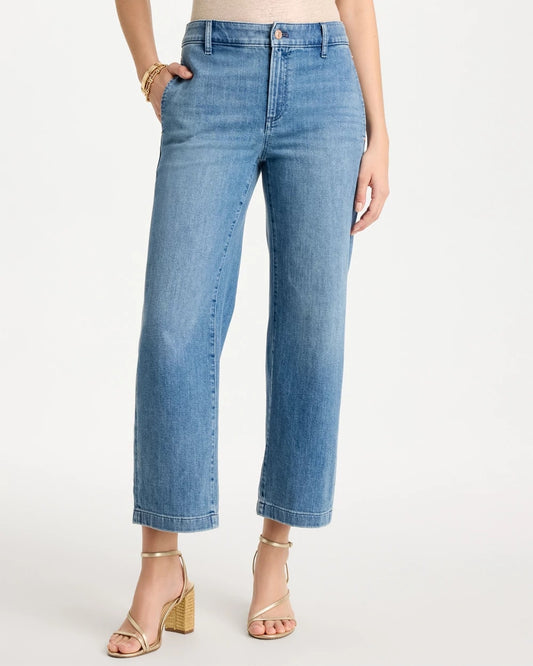 Chico's Straight Crop Trouser Jeans
