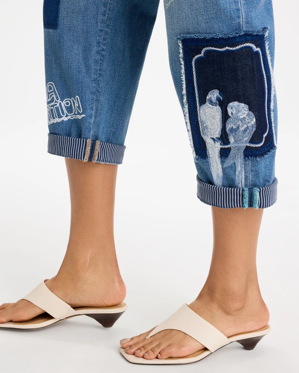 Chico's Relaxed Boyfriend Summer Jean