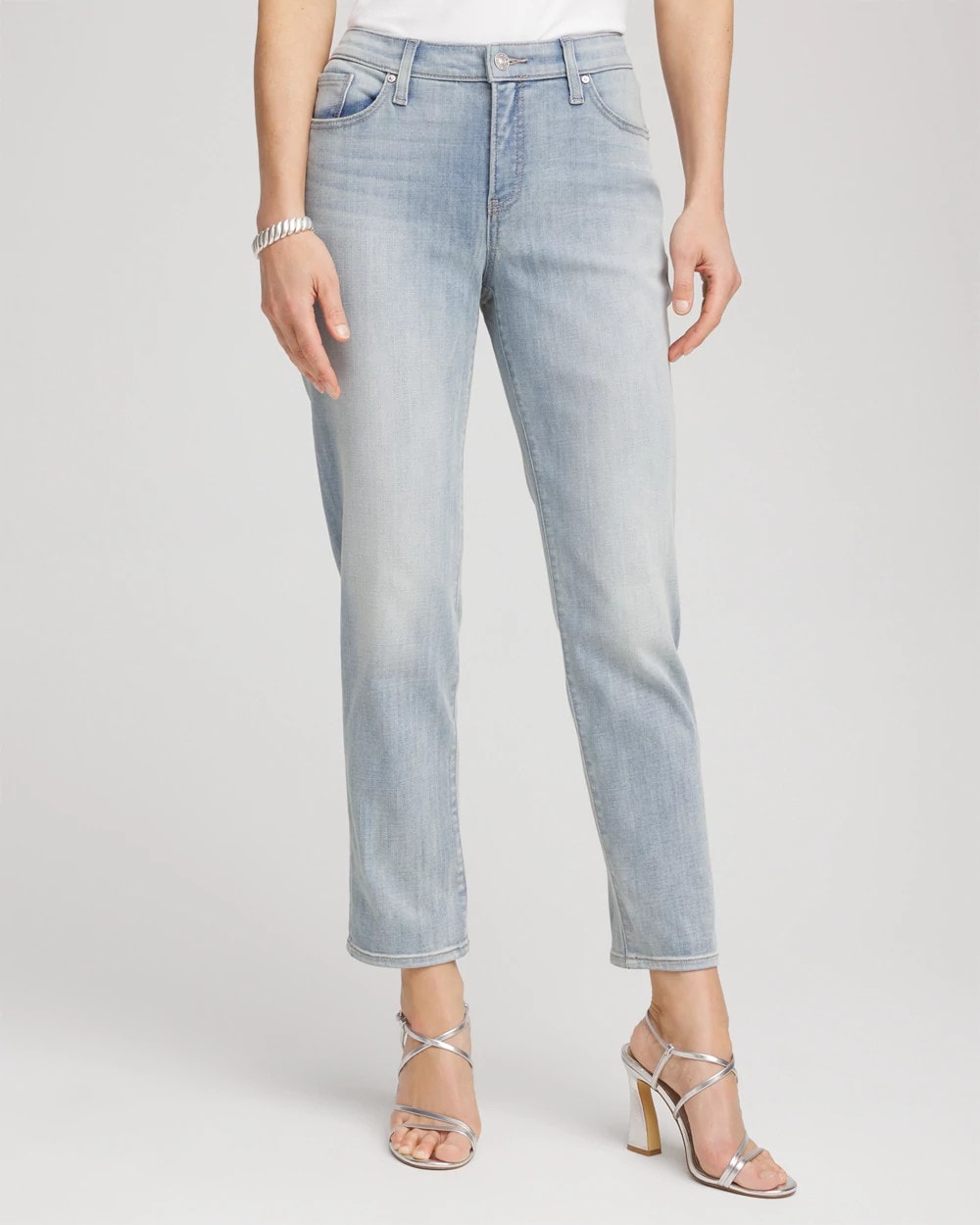 Chico's Girlfriend Slim Cropped Jeans