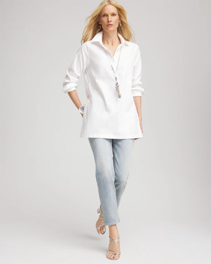Chico's Girlfriend Slim Cropped Jeans