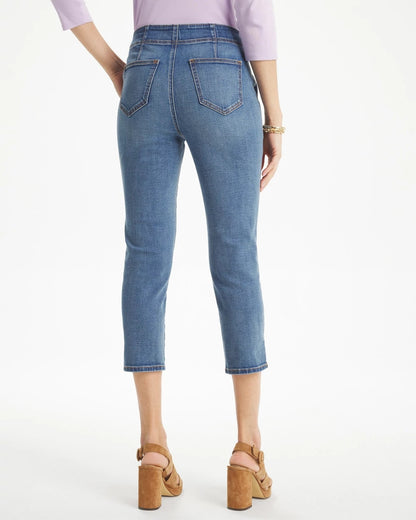 Chico's Pull-On 22" Capri Jeans