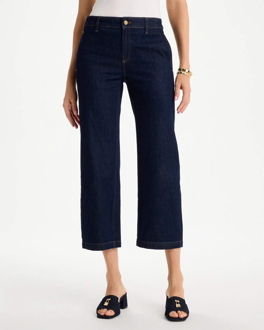 Chico's Straight Crop Trouser Jeans