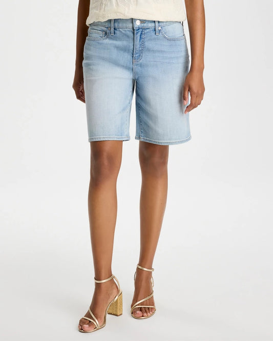 Chico's Girlfriend Slim Indigo Jean Shorts