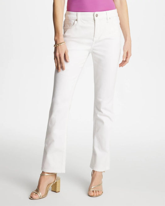 Chico's Cropped Girlfriend Kick Flare Jeans