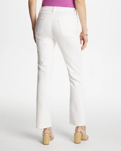 Chico's Cropped Girlfriend Kick Flare Jeans