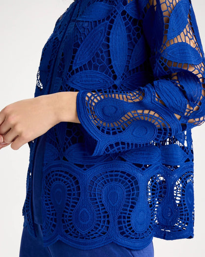 Chico's Travelers™ Collection Macramé Lace Jacket