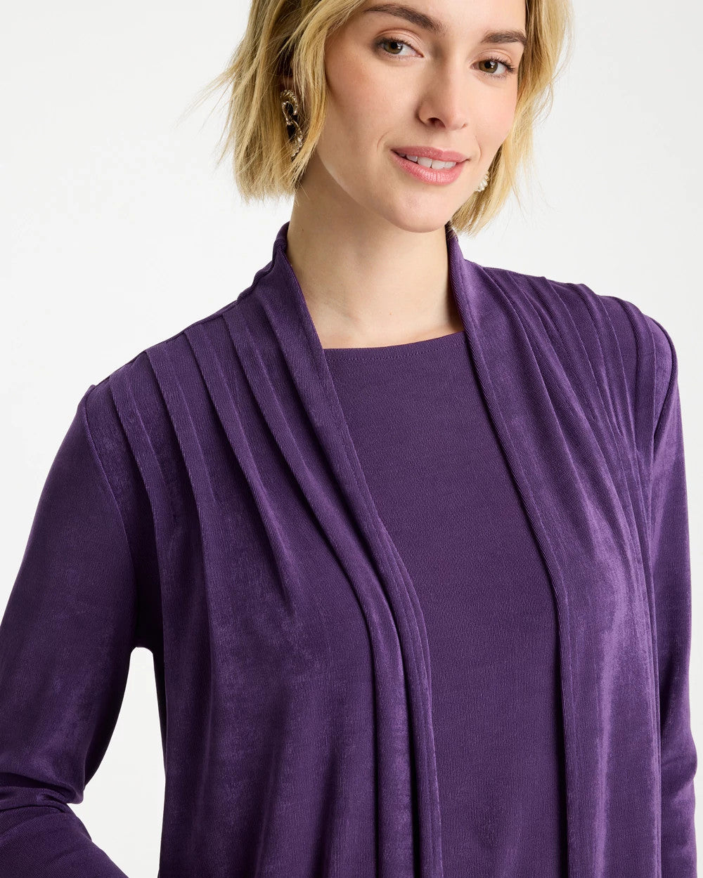 Chico's Travelers™ Pleat Front Jacket