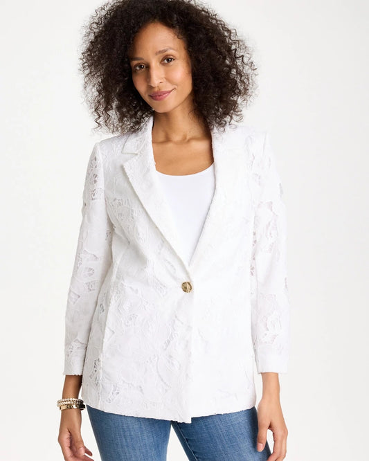 Chico's Classic Lace Blazer