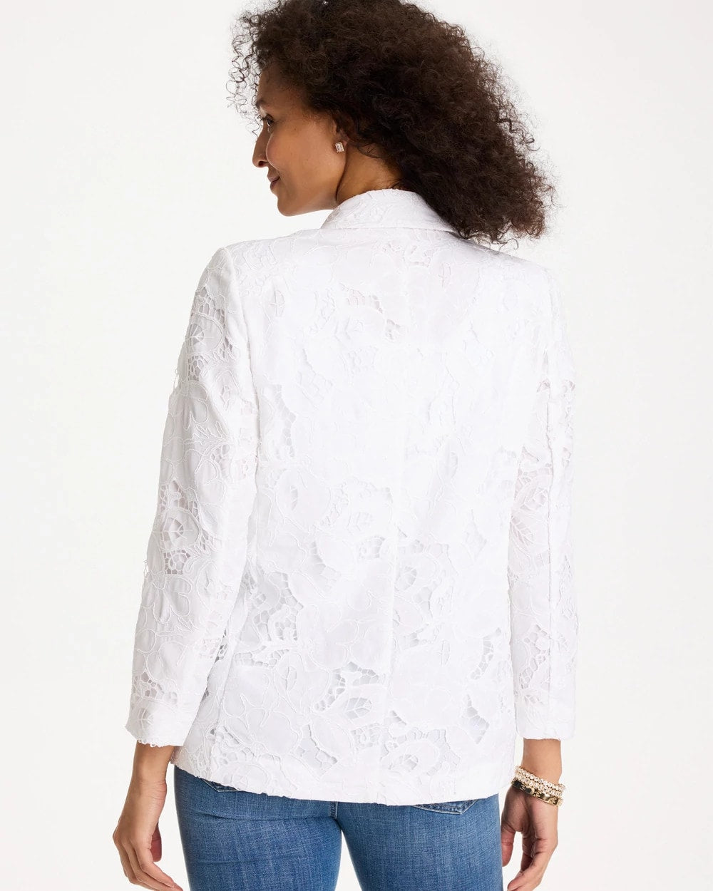 Chico's Classic Lace Blazer