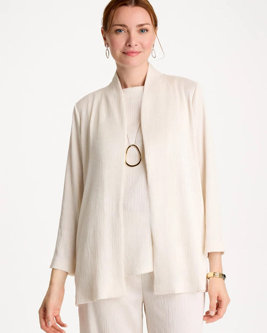 Chico's Travelers™ Crinkle Textured Cardigan