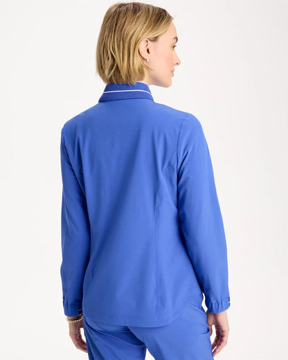 Chico's Zenergy® UPF Mesh Trim Jacket