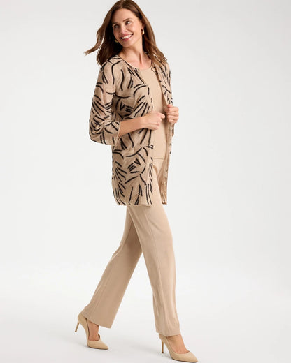 Chico's Travelers™ Collection Embroidered Sequins Jacket