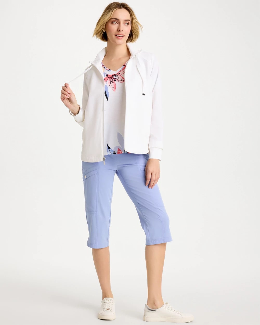 Chico's Zenergy® UPF Rib-Mix Connie Jacket
