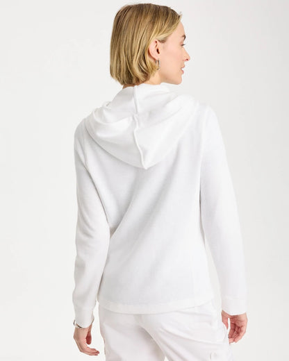 Chico's Zenergy® Beach Slub Zip-Front Hoodie