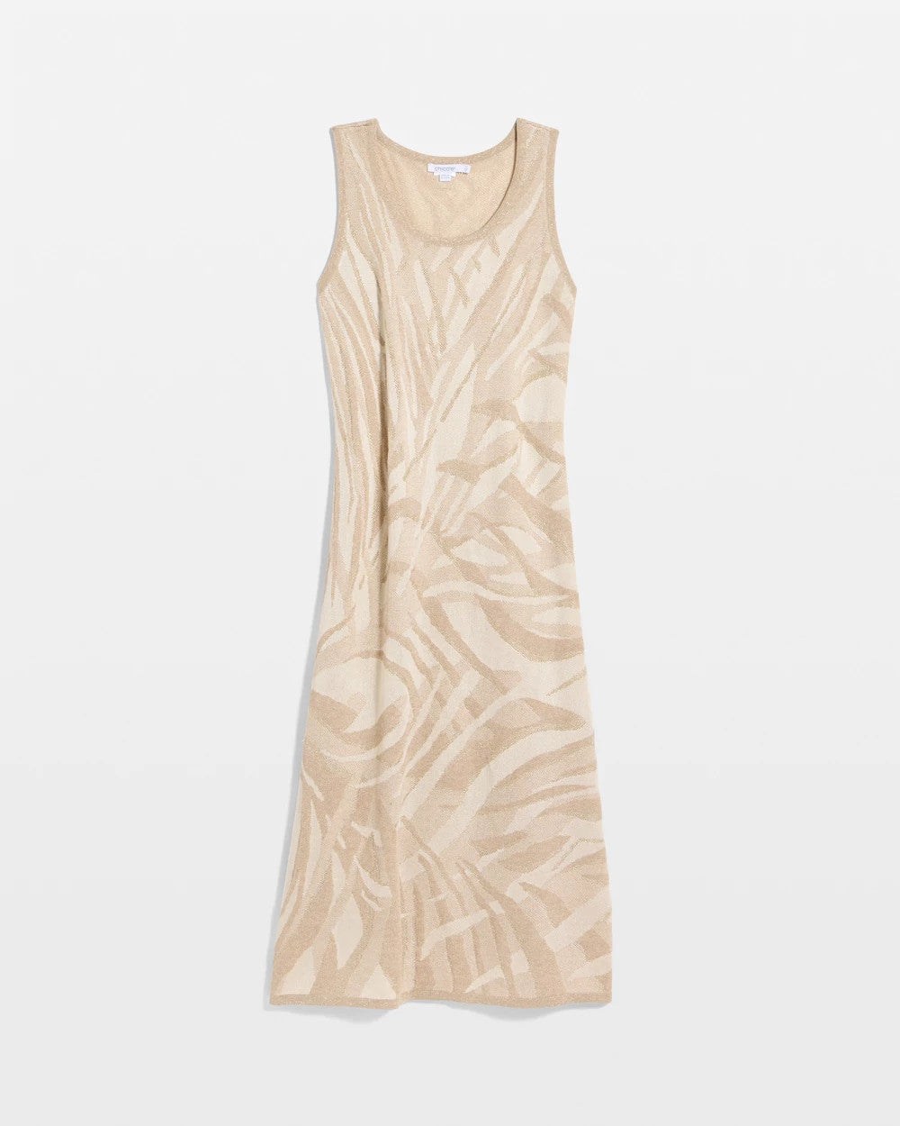 Chico's Knit Printed Sweater Dress
