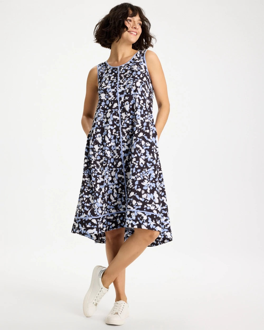 Chico's Zenergy® UPF Posh Dots Midi Dress