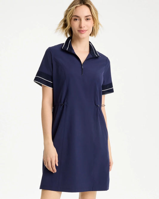 Chico's Zenergy® UPF Mesh Trim Dress