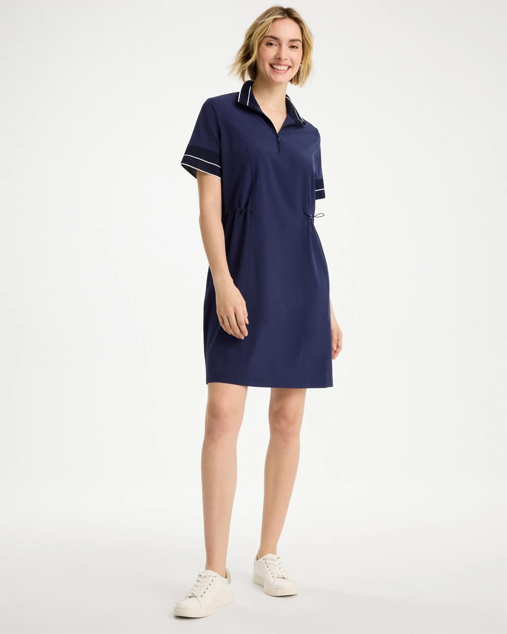 Chico's Zenergy® UPF Mesh Trim Dress
