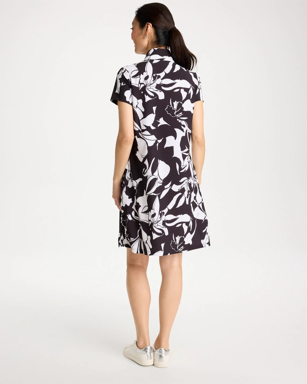 Chico's Zenergy® UPF Floral Nights Bungee Dress