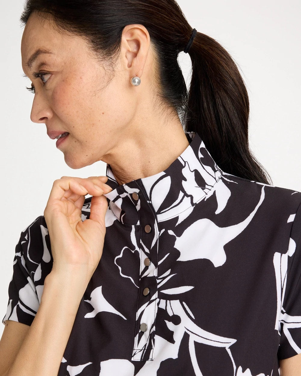 Chico's Zenergy® UPF Floral Nights Bungee Dress