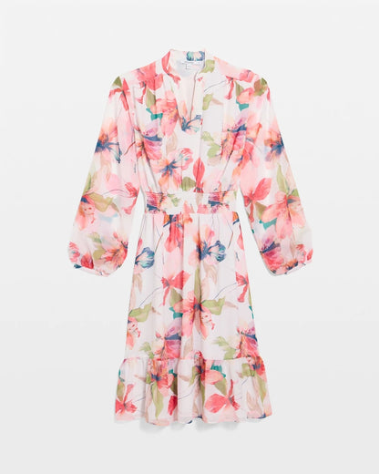 Chico's Georgette Trapunto Pullover Dress