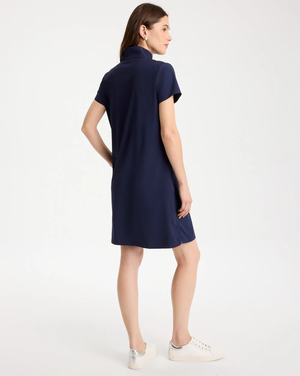 Chico's Zenergy® UPF Mockneck Bungee Dress