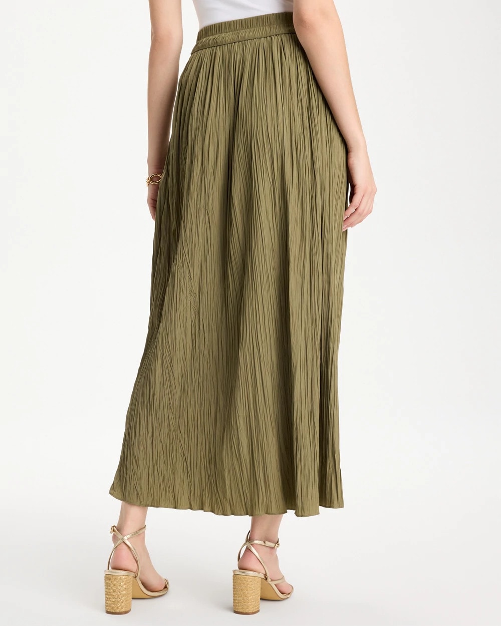 Chico's Sea Island Pull-On Maxi Skirt