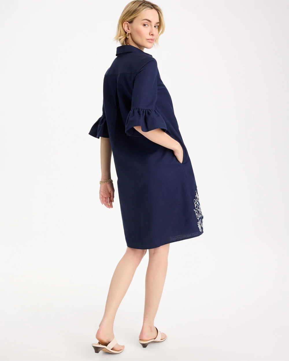 Chico's 3D Applique Dress