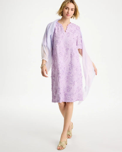 Chico's 3D Floral Dress