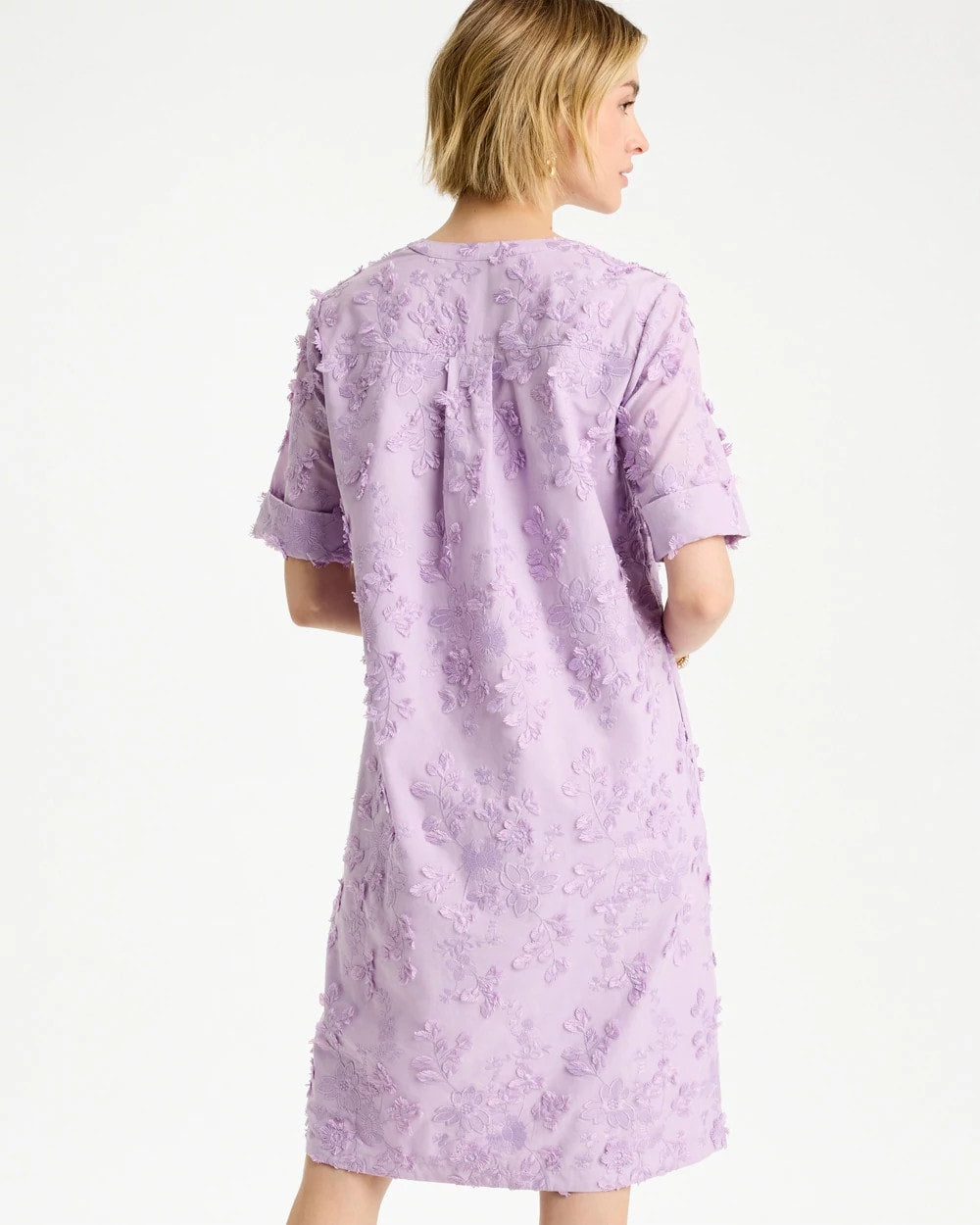 Chico's 3D Floral Dress