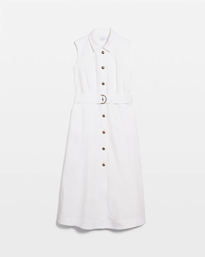 Chico's Denim Sleeveless Shirtdress
