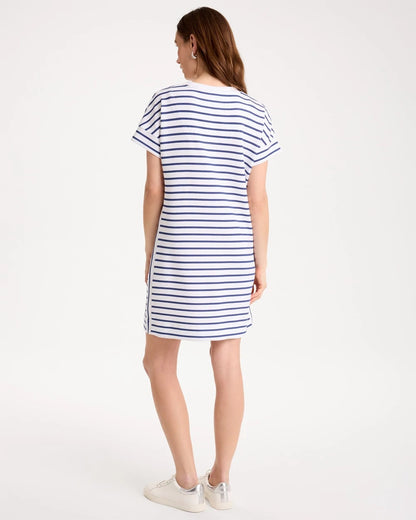 Chico's Zenergy® Soft Striped Contrast Dress