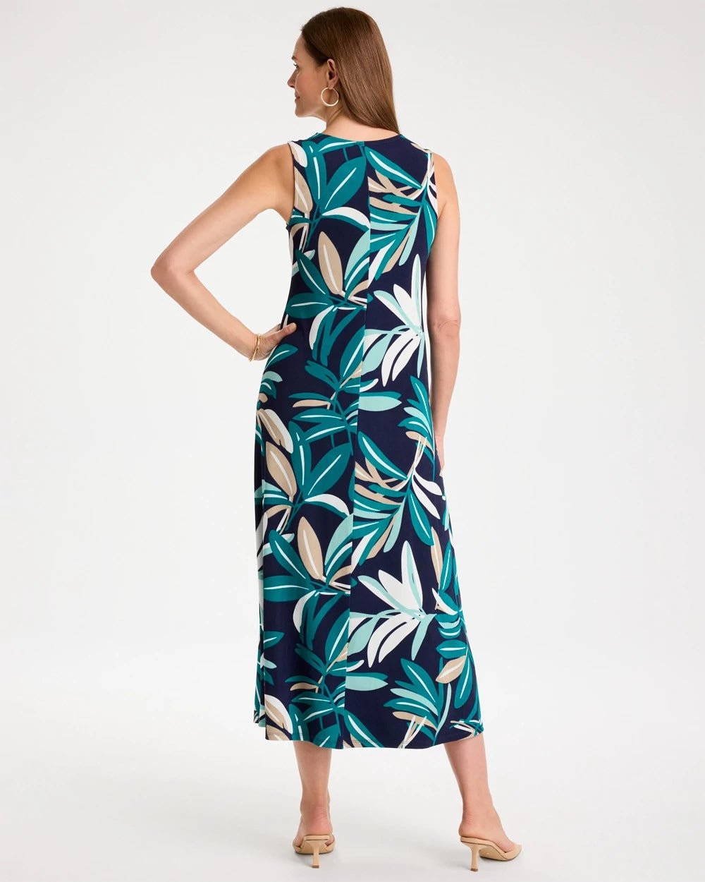 Chico's Travelers™ Palm Maxi Dress