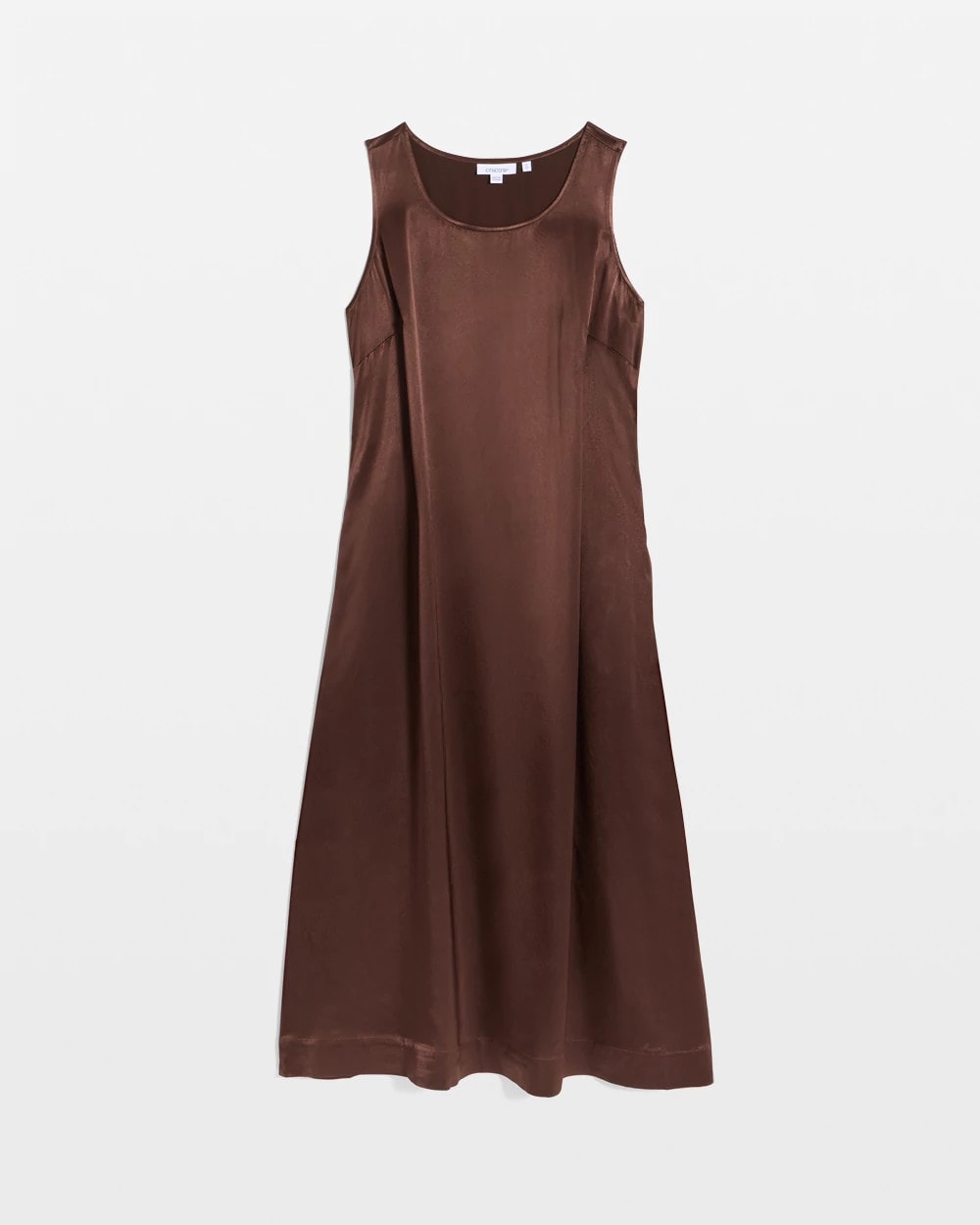 Chico's Faux Satin Sleeveless Dress