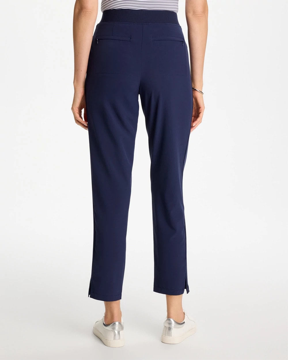 Chico's Zenergy® UPF Rib Mix Ankle Pants