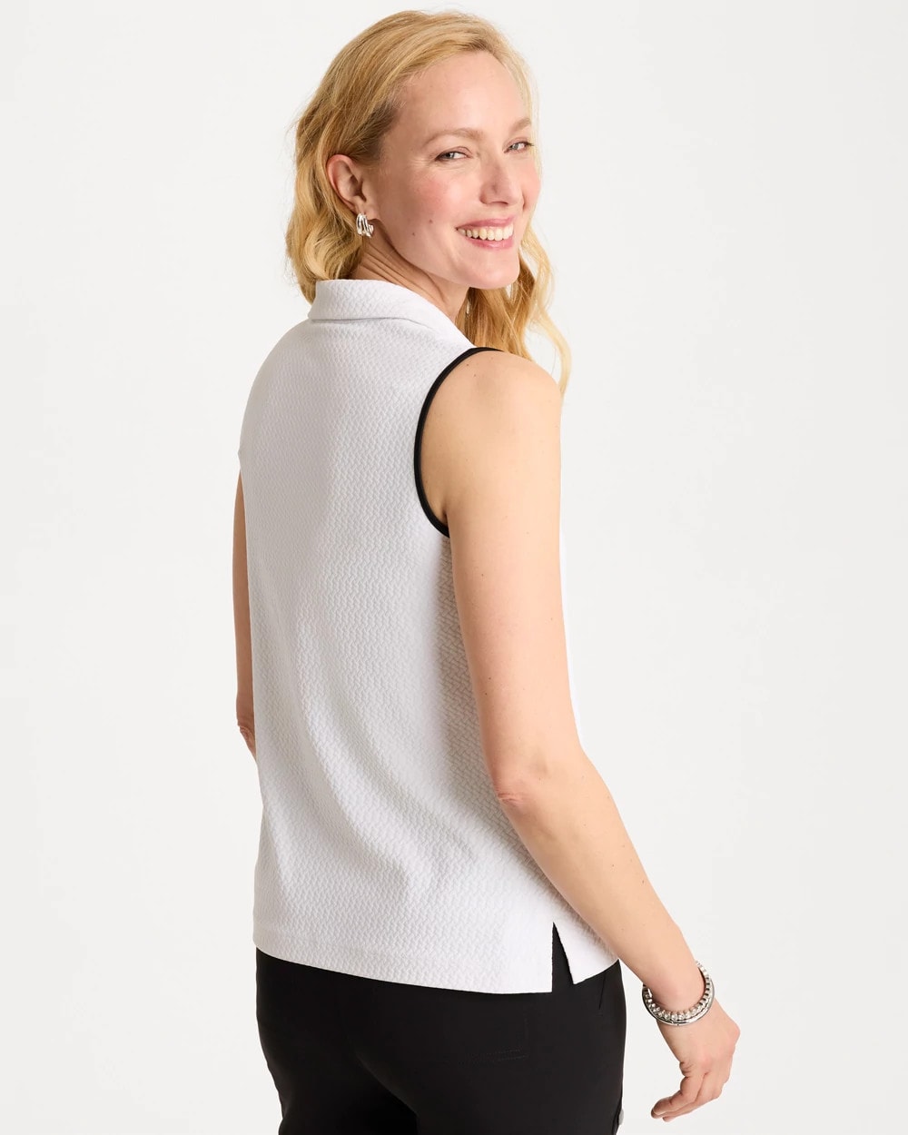 Chico's Zenergy® UPF Contrast Polo