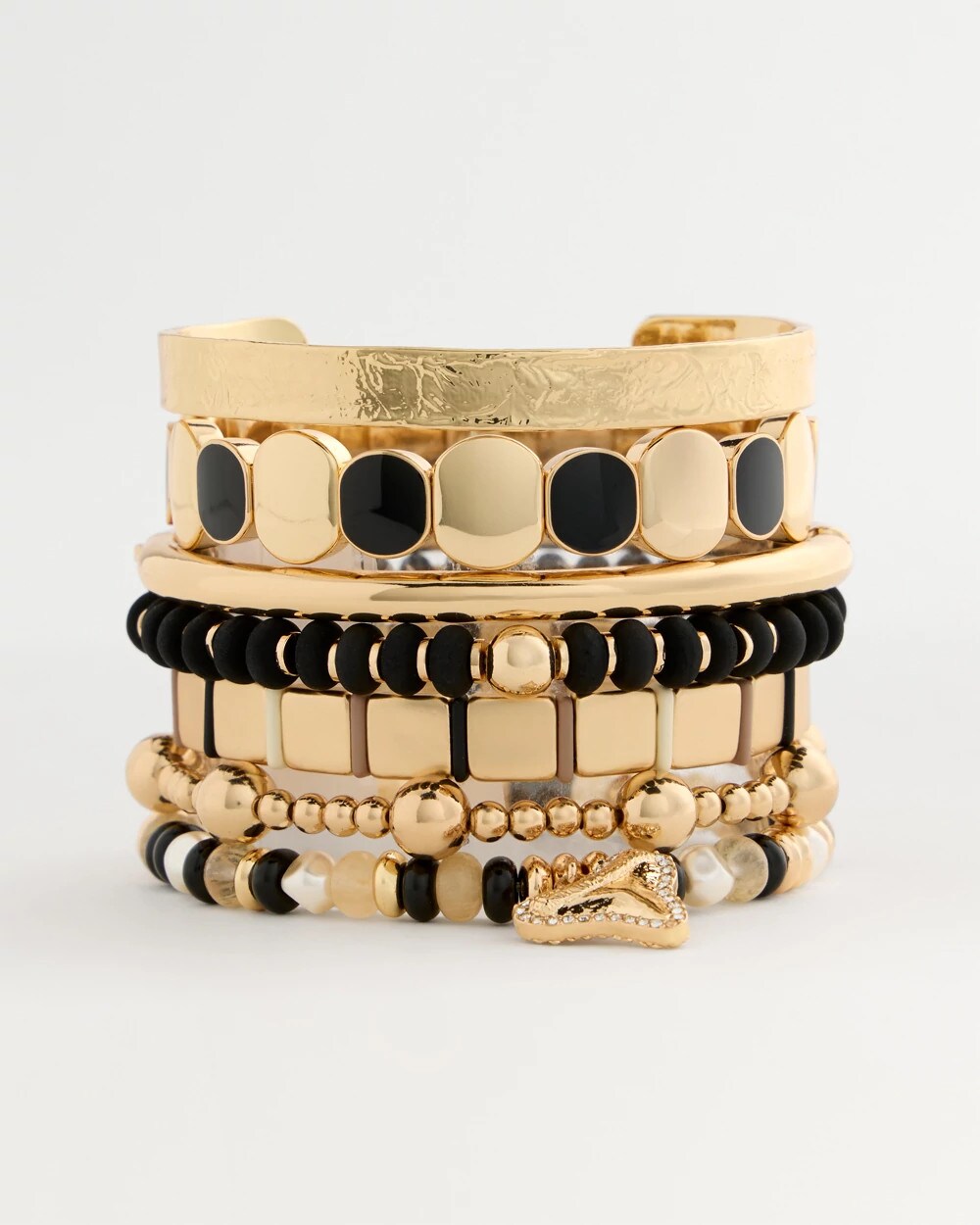 Chico's Shark's Tooth Stretch Bracelet