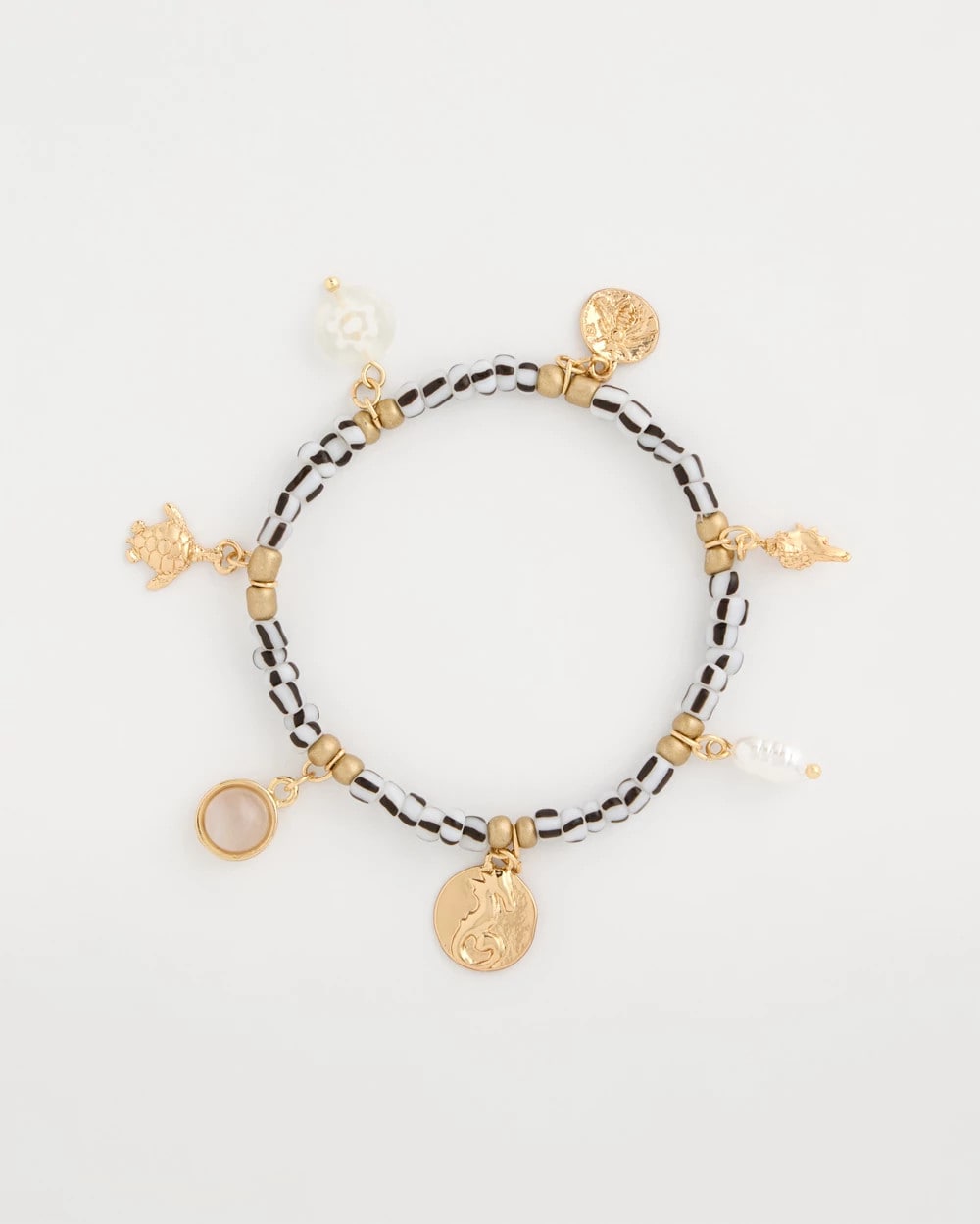 Chico's Beachy Charm Stretch Bracelet
