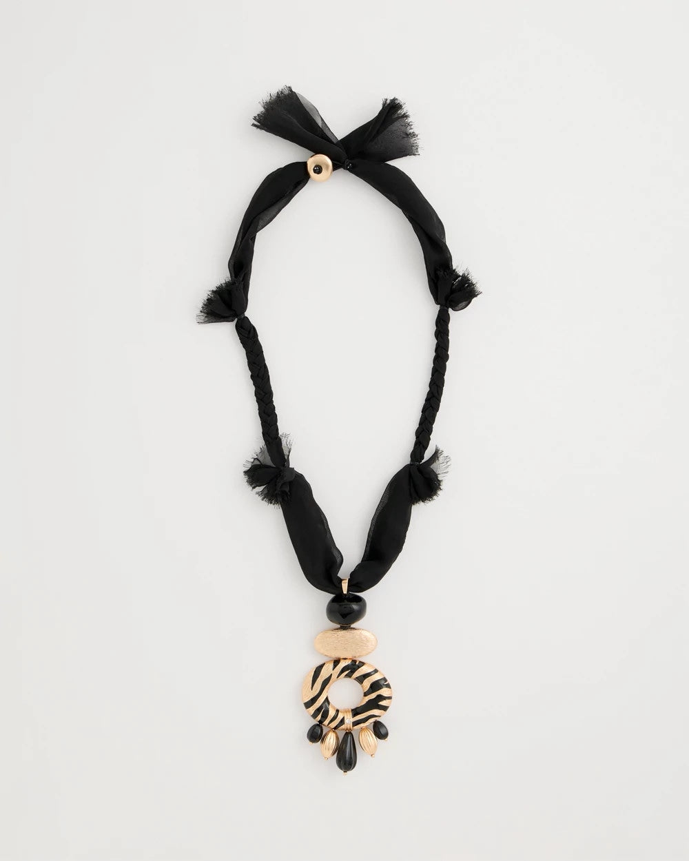 Chico's Tiger Pendant Necklace