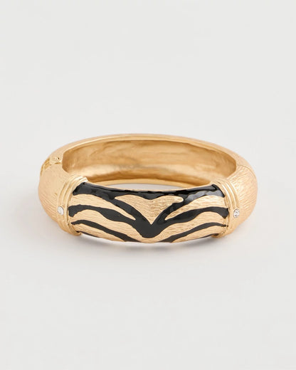 Chico's Tiger Hinge Cuff Bracelet