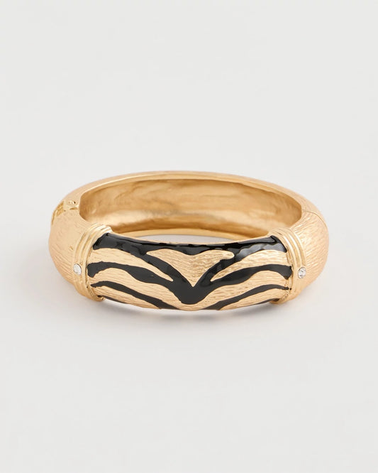 Chico's Tiger Hinge Cuff Bracelet