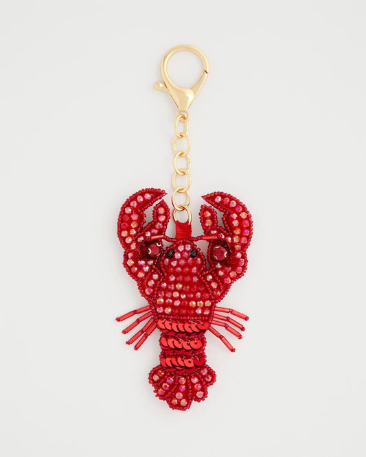 Chico's Americana Lobster Bag Charm Key Chain