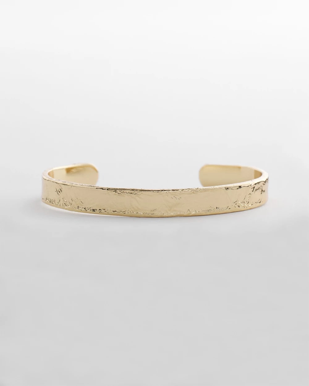 Chico's Goldtone Flexible Cuff Bracelet