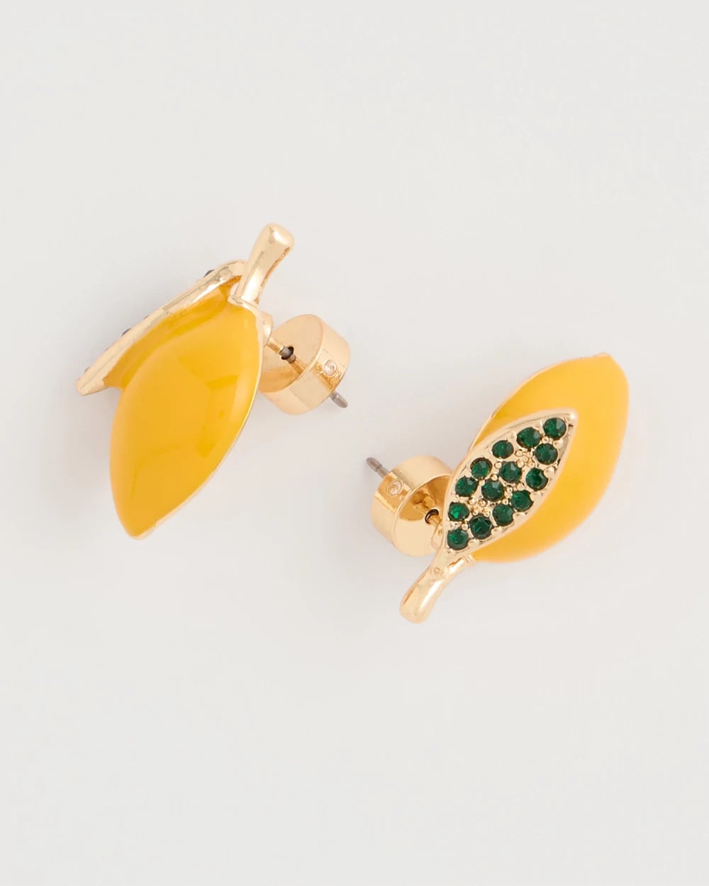 Chico's Luxurious Lemon Stud Earrings