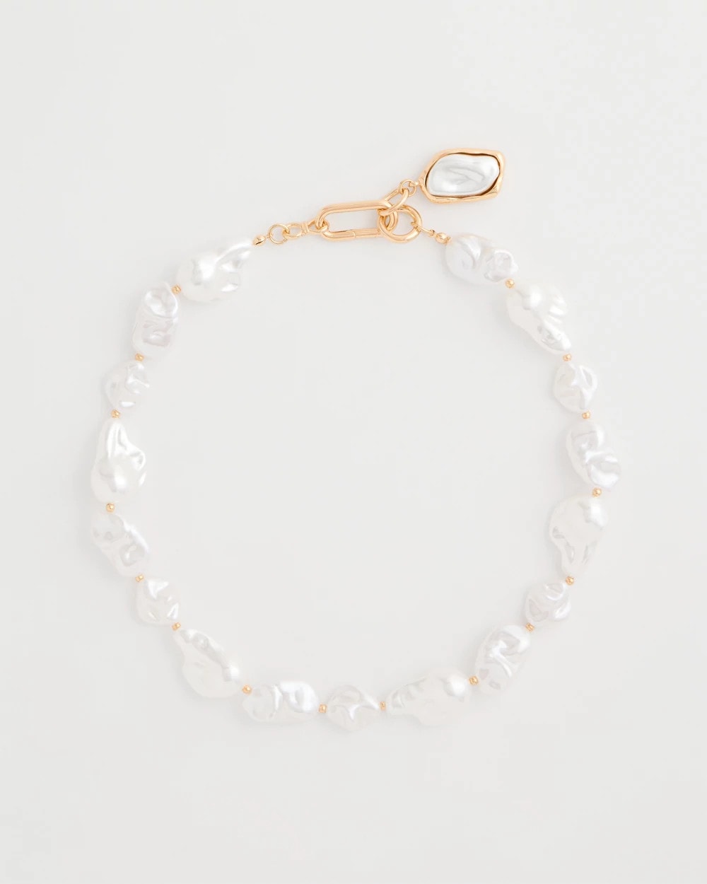 Chico's Siren Faux Pearl Y-Necklace