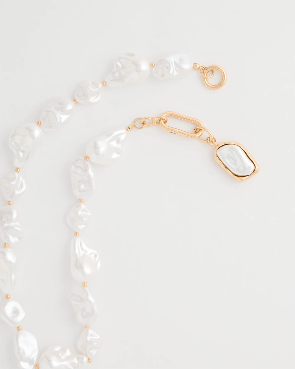 Chico's Siren Faux Pearl Y-Necklace