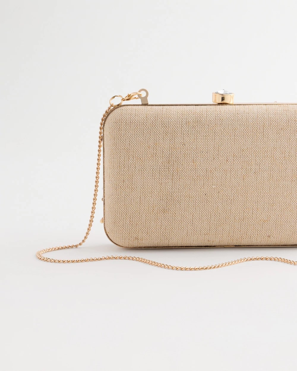 Chico's Shell Embellished Clutch